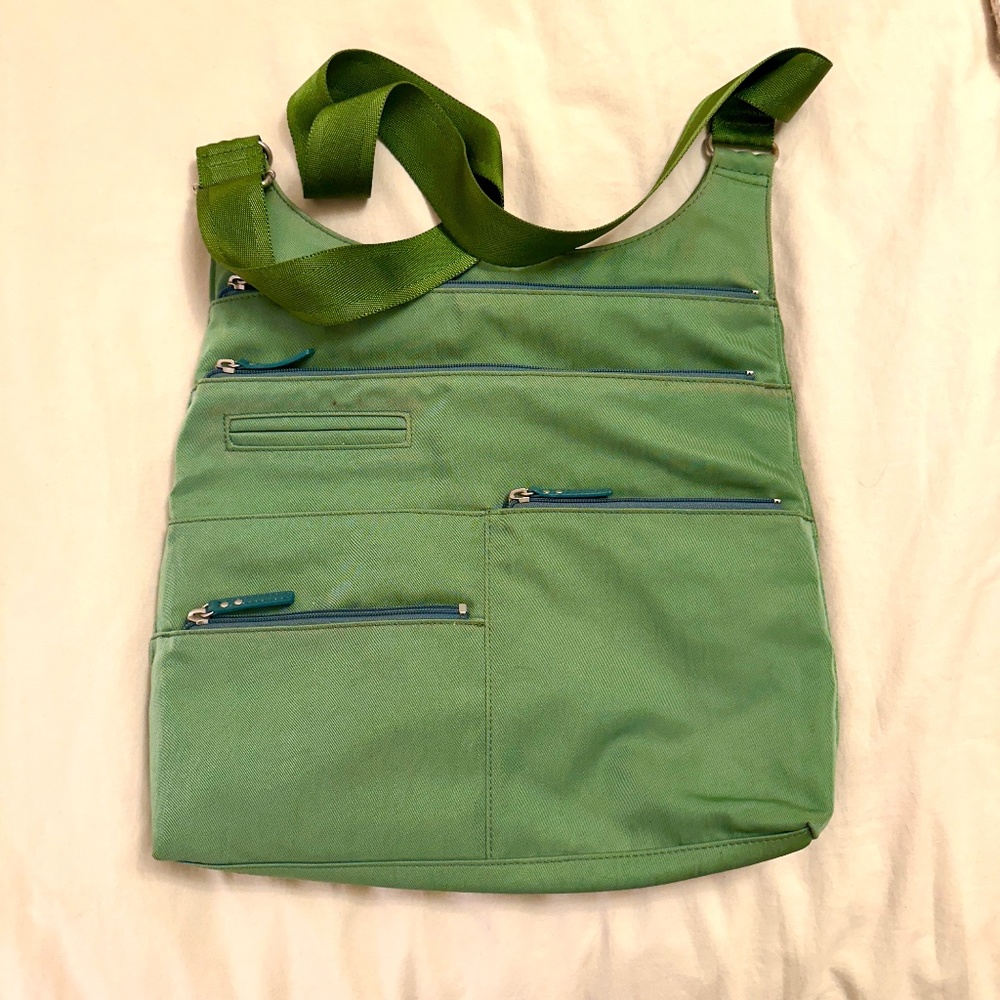 Highway Crossbody Bag - Green (rare color) - Large - Classic